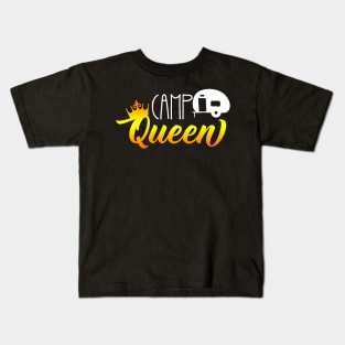 Camping Queen Kids T-Shirt